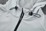 2026-27 Mens Algeria Gray Hoodie Jacket Tracksuit