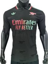 2026-27 Mens  Arsenal black polo Player Version Soccer Jersey