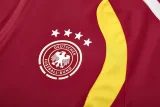 2026-27 Mens Germany Red Hoodie Jacket Tracksuit
