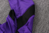 2021-22 Mens  Lakers Purple  Hoodie Jacket Tracksuit H0076#