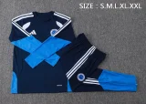 2026-27 Mens Cruzeiro royal blueHalf-pull Tracksuit B26010#