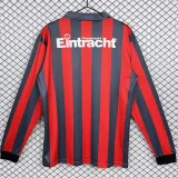1991-1992 Frankfurt Home Long Sleeve Retro Soccer Jersey