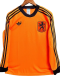 1990 Netherlands Home Long Sleeve Retro Soccer Jersey