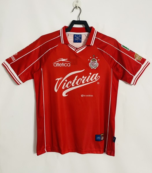 1999-00 Atletica Toluca Home Retro Jersey