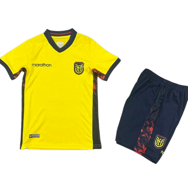 2026-27 Kids Ecuador Home  Soccer Jersey