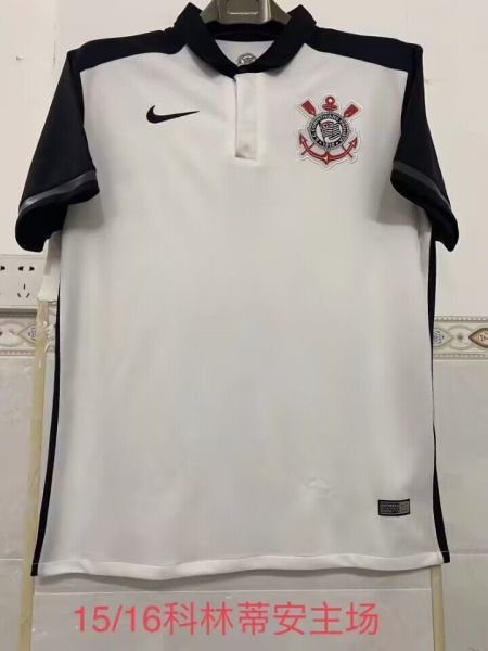Retro 2015-16 Corinthians Home Jersey