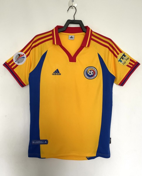 2000 Romania National Football Team UEFA Euro Home Kit