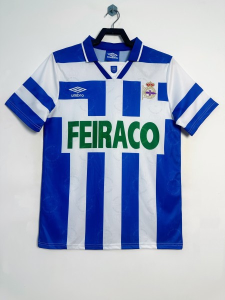 1994/95 Umbro Real Club Deportivo de La Coruna La Liga Home Kit
