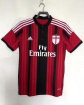 2014/15 AC Milan Serie A Home Kit