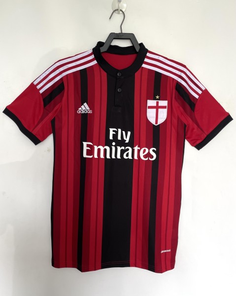 2014/15 AC Milan Serie A Home Kit