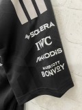 2026 F1 Mercedes Black T-Shirts Racing Suit