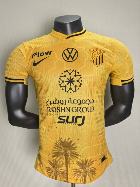 2025/26 Al-Ittihad Saudi FC Home Authentic Jersey