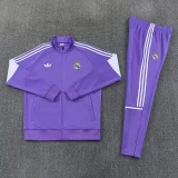 2026-27  Real Madrid Purple Jacket Tracksuit