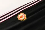 2026-27 Mens Manchester United Black blue Jacket Tracksuit #01
