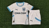 2025/26 Youth Olympique de Marseille Home Authentic Football Kit