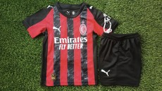 2025/26 AC Milan Home Stadium Kit for Kids