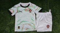 2025/26 Portugal Away Stadium Kit for Kids