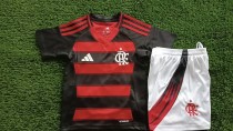2025/26 CR Flamengo Home Stadium Kit for Kids