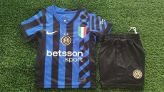 2025/26 Inter Milan Home Stadium Kit for Kids