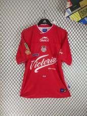 2000/01 Deportivo Toluca Atletica Pepsi Victoria Home Retro Jersey