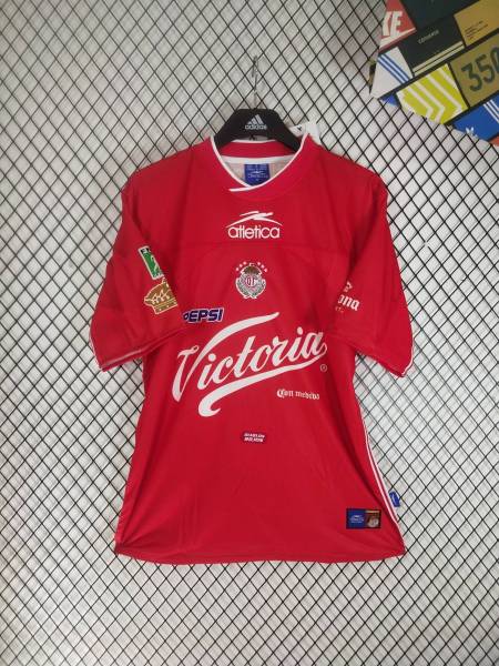 2000/01 Deportivo Toluca Atletica Pepsi Victoria Home Retro Jersey