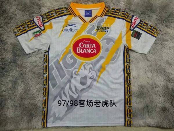 1997/98 Tigres UANL Atletica Away Retro Jersey