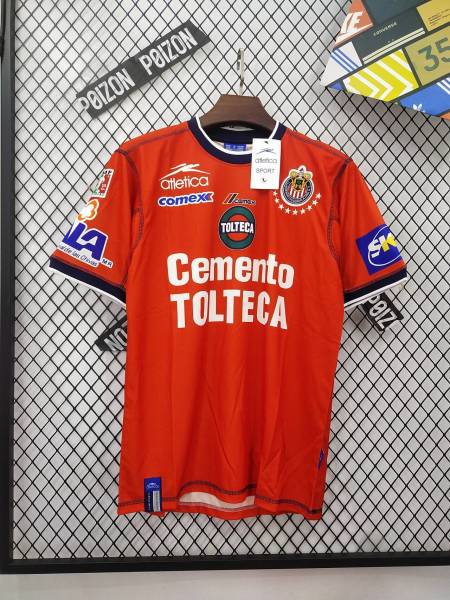 2002/03 Chivas de Guadalajara Atletica Orange Retro Jersey