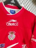 2000/01 Deportivo Toluca Atletica Pepsi Victoria Home Retro Jersey