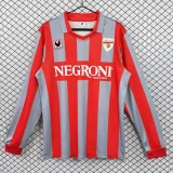 1995-1996 Cremonese Home Long Sleeve Retro Soccer Jersey