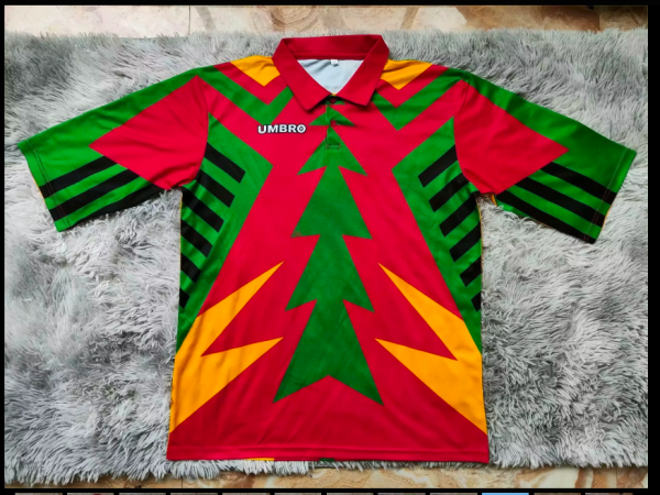 1990 Mexico National Team Jorge Campos #1 Umbro Retro Goalkeeper Jersey