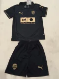 2024-25 Kids  Valencia Away Soccer Jersey