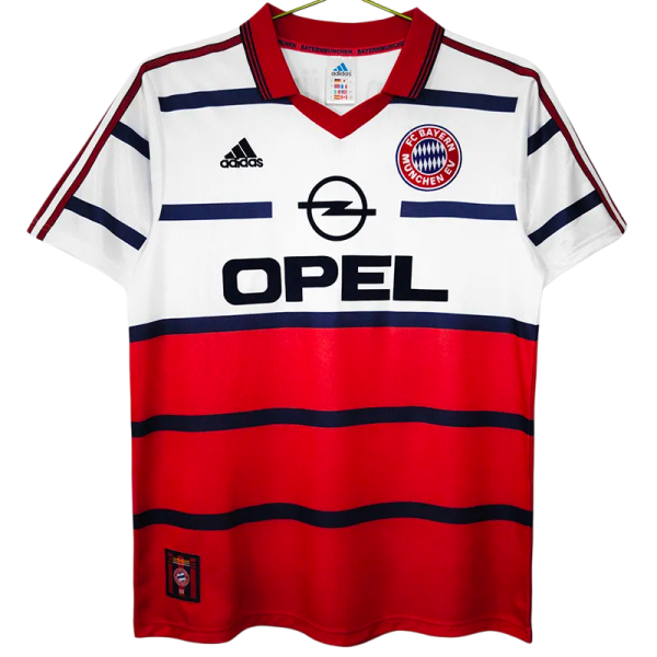 1998-2000  Bayern Munich Away Retro Soccer Jersey