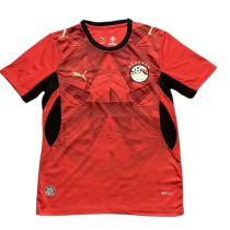 2026-27  Mens Egypt  home Red soccer Jersey