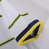 1999 Boca Juniors Away White Retro Soccer Jersey
