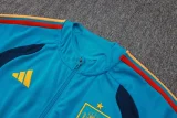 2026-27 Spain Lake blue Kids Jacket Tracksuit #E26013
