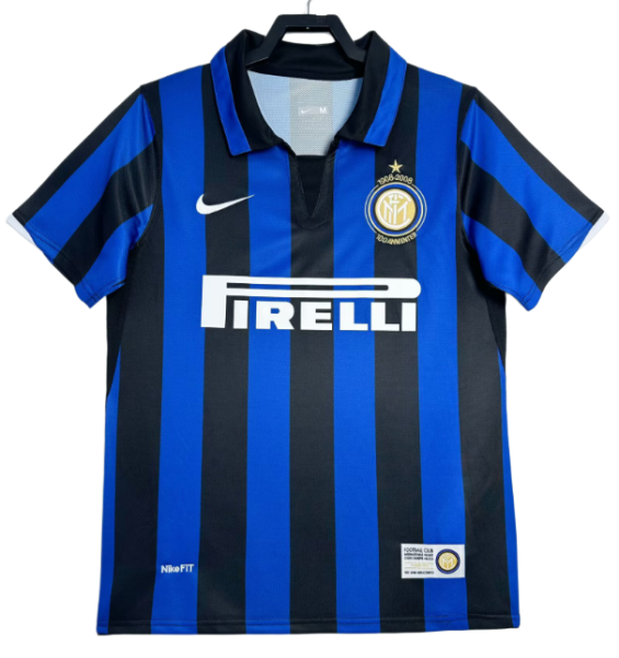 2007-2008   Inter Milan Home Retro Soccer Jersey