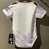 2025-26  Manchester United away Baby Infant Crawl Suit