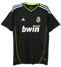 2010-11 Mens Real Madrid white Retro Home soccer Jersey