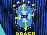 2026-27 Kids Brazil Away  Player Version Soccer Jersey
