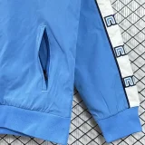 1988-1989 Napoli Mars Blue Retro Windbreaker