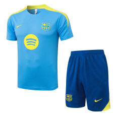 2025-26 Mens Barcelona light blue Training Short Suit D25281#