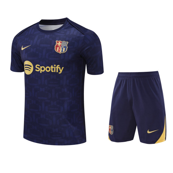 2025-26 Mens Barcelona  dark blue Training Short Suit