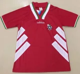 1994 Bulgaria Away Red Retro Soccer Jersey