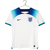 2022 England  Home  Retro white-blue Soccer Jersey