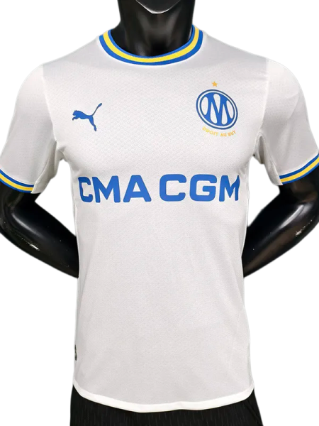 2026-27 Marseille Home Player Version Soccer Jersey