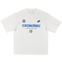 2025-26 Mens Inter Milan White soccer jersey
