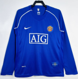2007-08  Manchester United goalkeeper  Retro  Long sleeve Jersey