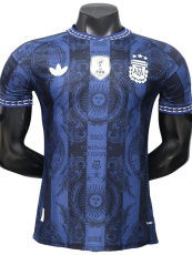 2026-27 Argentina Blue Black Player Version  Soccer Jersey