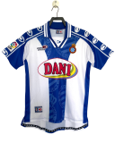 1999-00 Spain Home Retro blue white Soccer Jersey