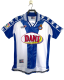 1999-00 Spain Home Retro blue white Soccer Jersey